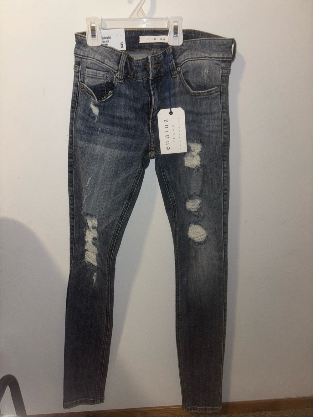 Distressed Skinny Jeans